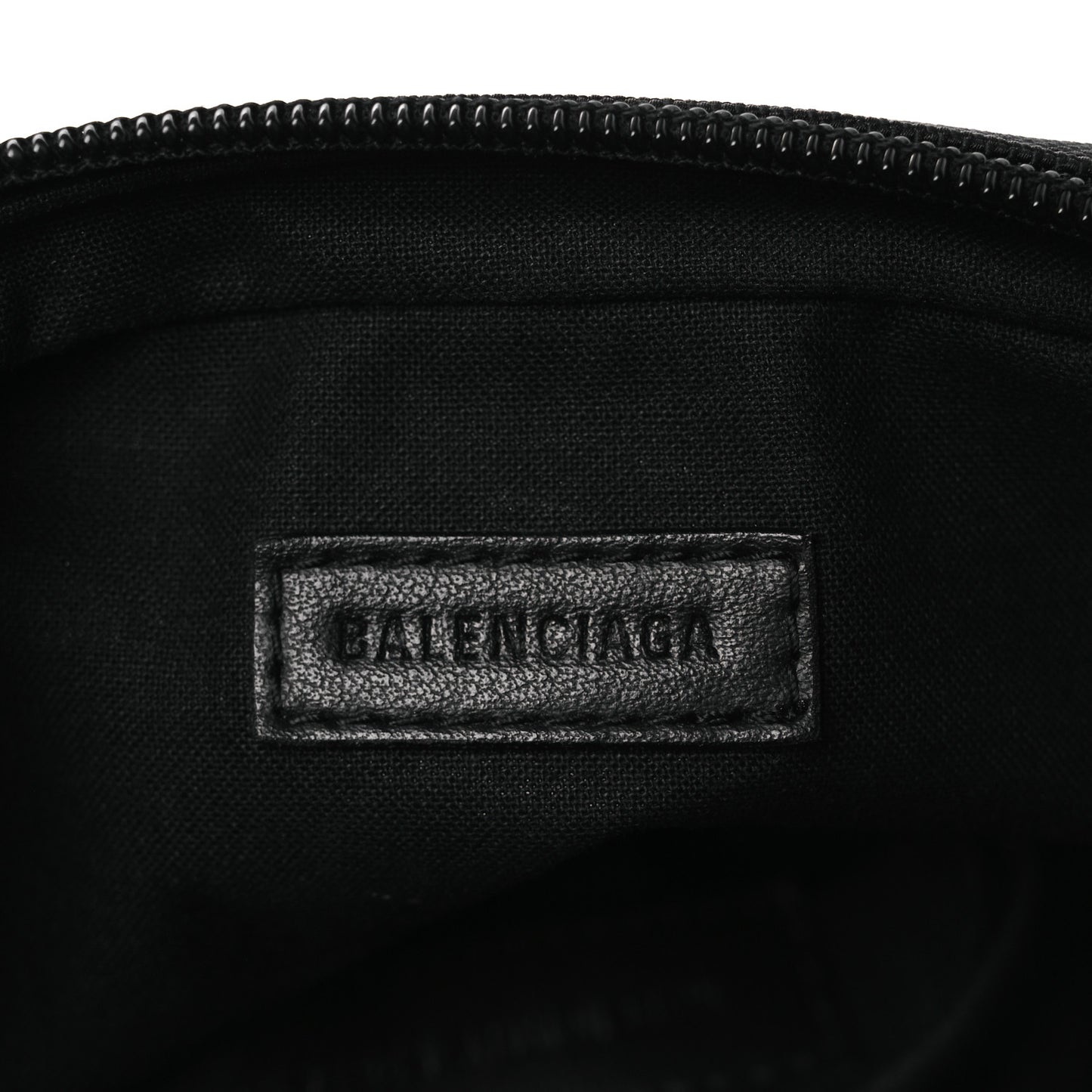 Nylon Logo Explorer Crossbody Messenger Bag Black