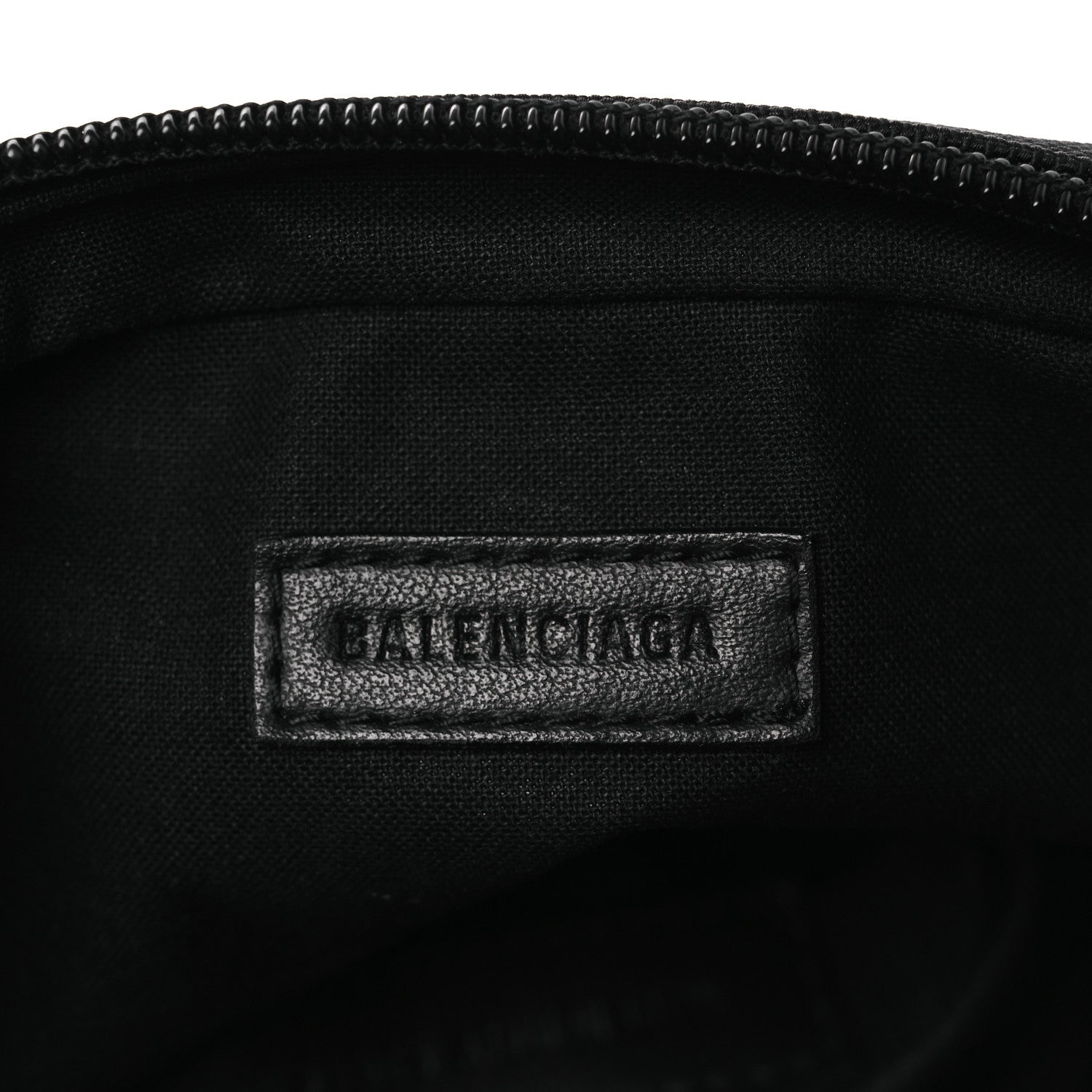 Balenciaga Nylon Logo Explorer Crossbody Messenger Bag Black 7 of 16