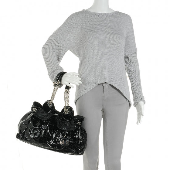 Patent Cannage Medium Le Trente Tote Black
