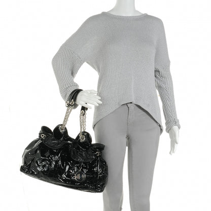 Christian Dior Patent Cannage Medium Le Trente Tote Black 2 of 7