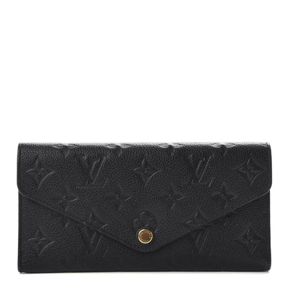Louis Vuitton Empreinte Josephine Wallet Black 1 of 7