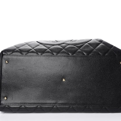 Chanel Caviar Quilted CC Tote Black 14 of 14