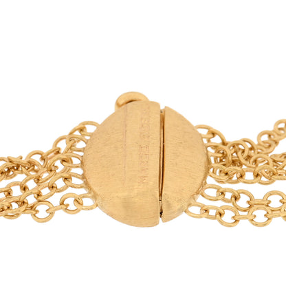 Marco Bicego 18K Yellow Gold Siviglia Five Strand Bead Bracelet 3 of 3