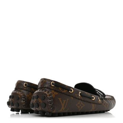 Louis Vuitton Patent Reverse Monogram Gloria Loafers 35.5 5 of 8