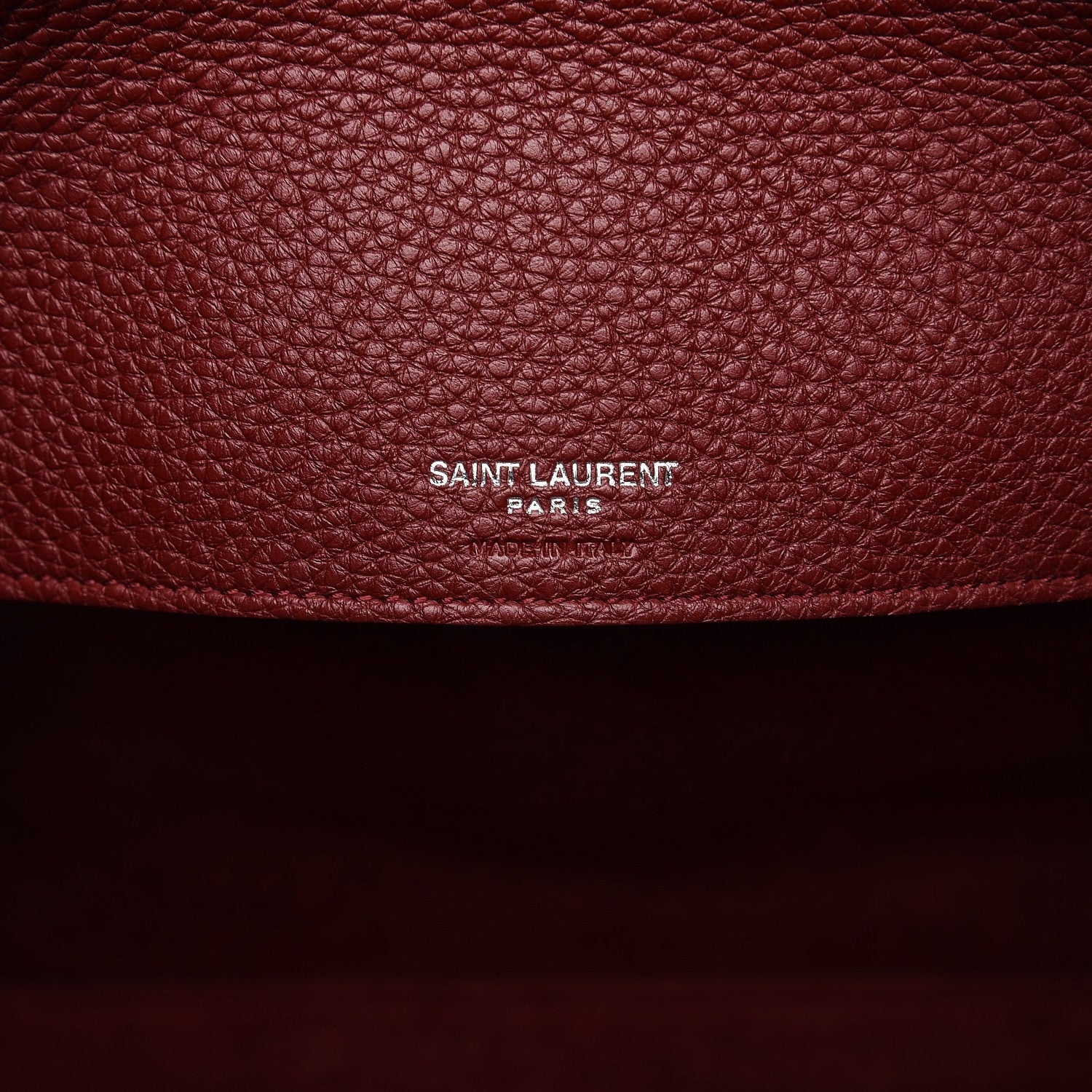 Saint Laurent Grained Calfskin Small Supple Sac De Jour Dark Pallisandre 7 of 13