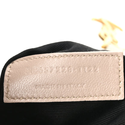 Saint Laurent Smooth Calfskin Le 5 A 7 Hobo Crema Soft 7 of 11