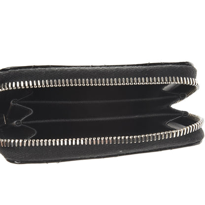 Chanel Patent Calfskin Quilted Zip Coin Purse Black 5 of 8