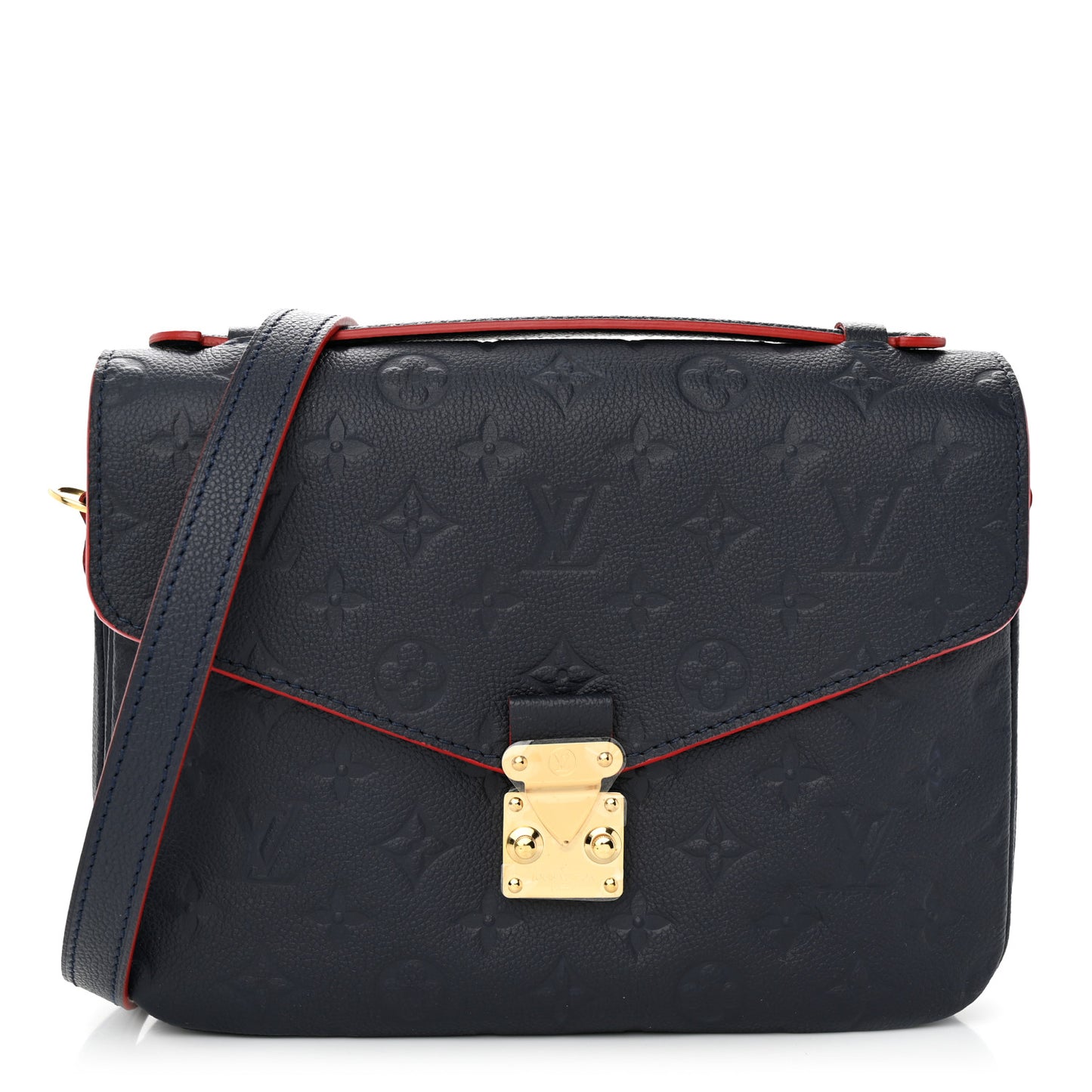 Empreinte Pochette Metis Marine Rouge