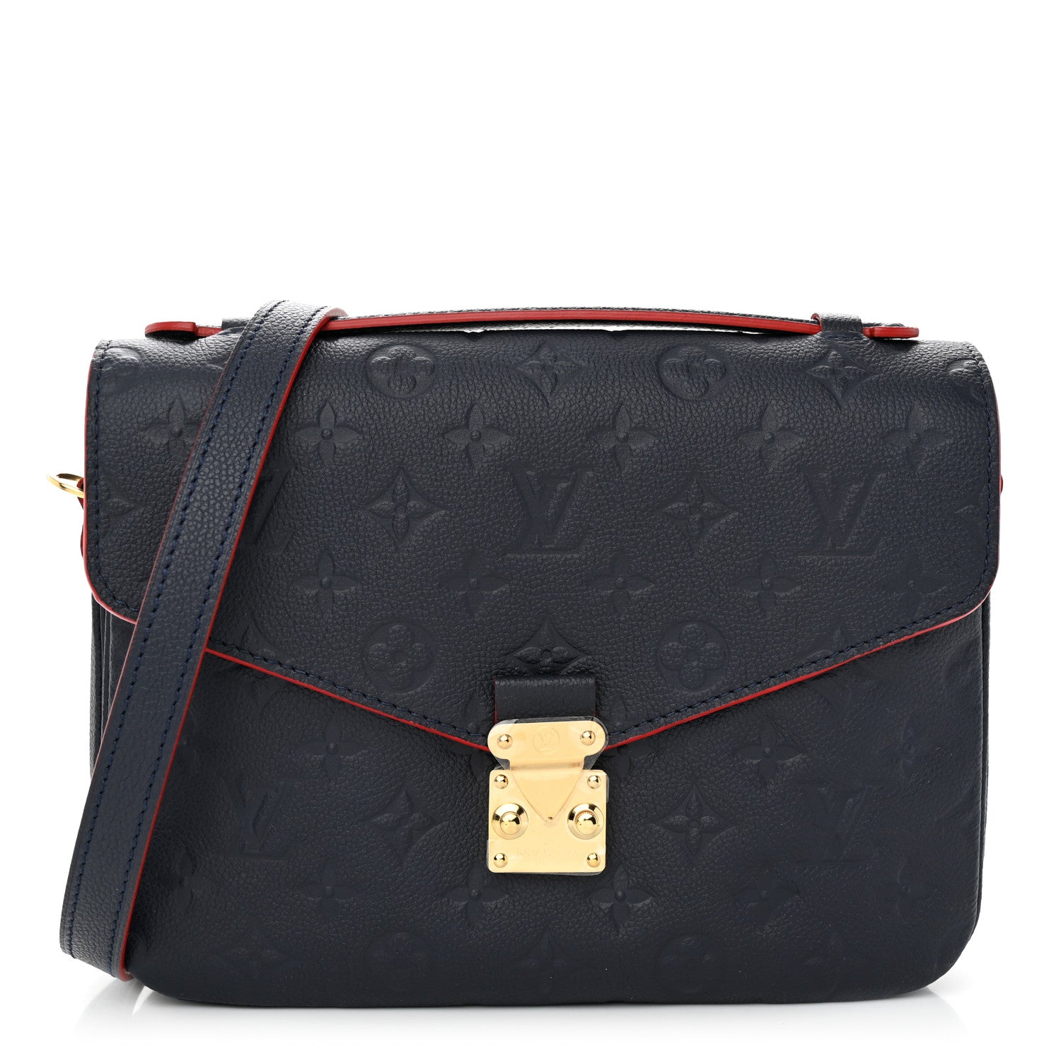 Louis Vuitton Empreinte Pochette Metis Marine Rouge 1 of 11