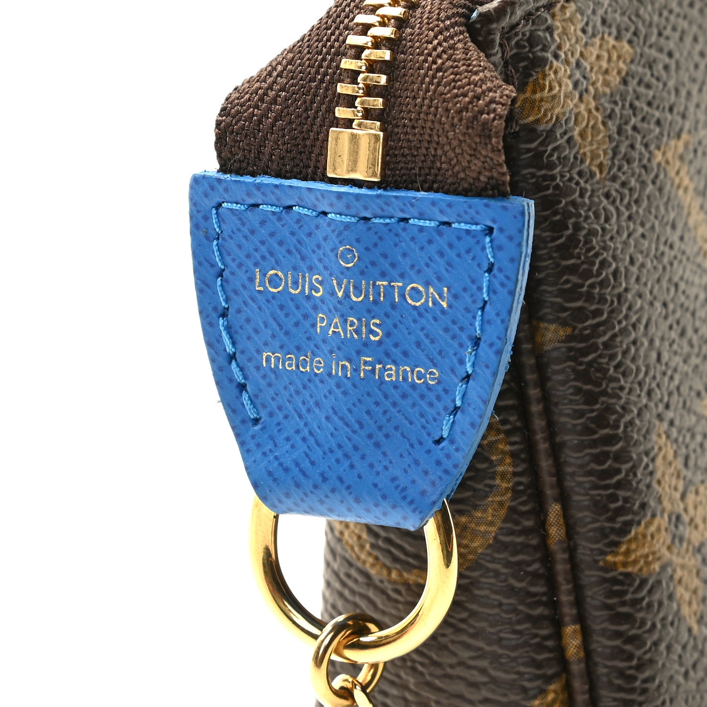 Monogram 2019 Christmas Animation Mini Venice Pochette Accessories Blue