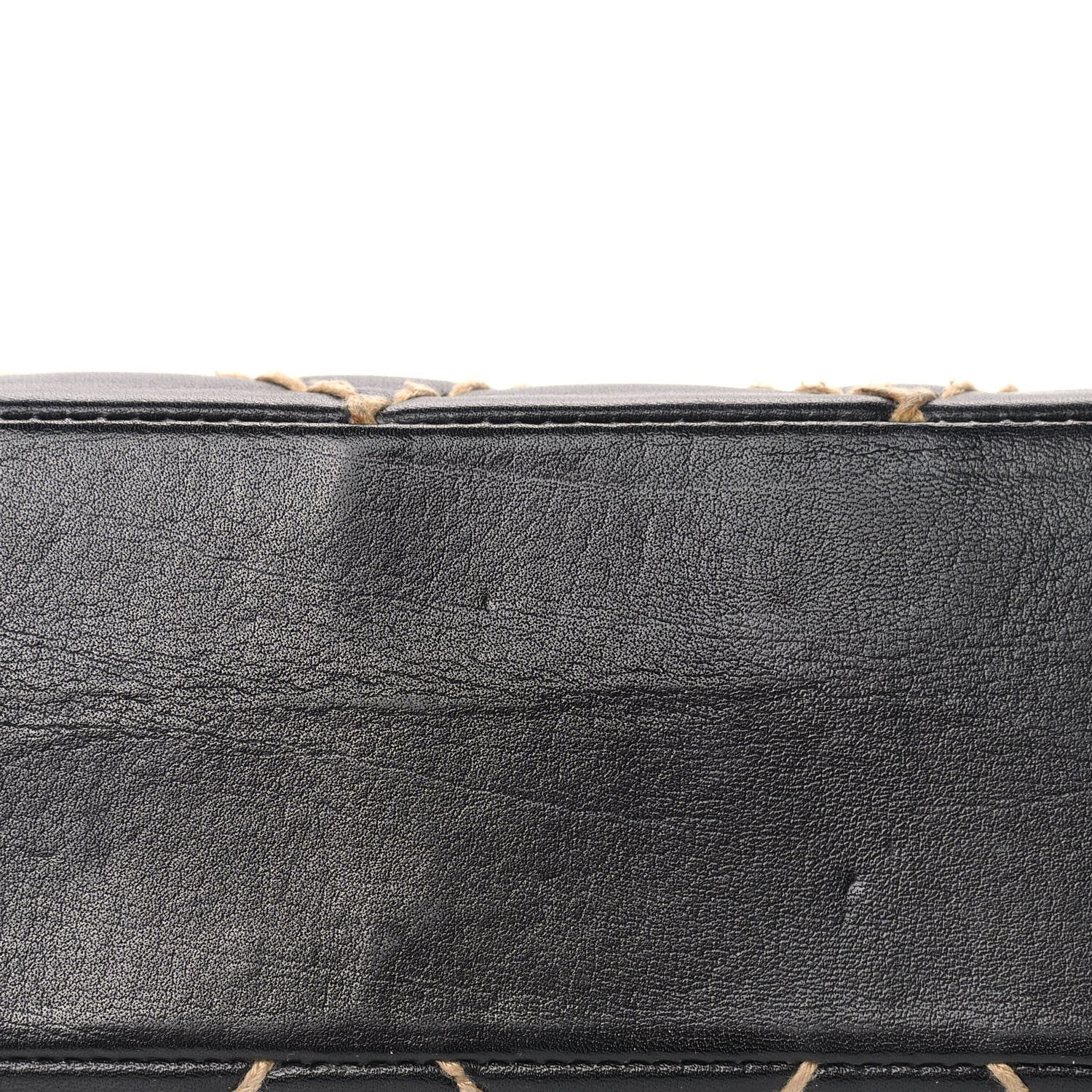 Chanel Calfskin Wild Stitch Jumbo Flap Black 13 of 15