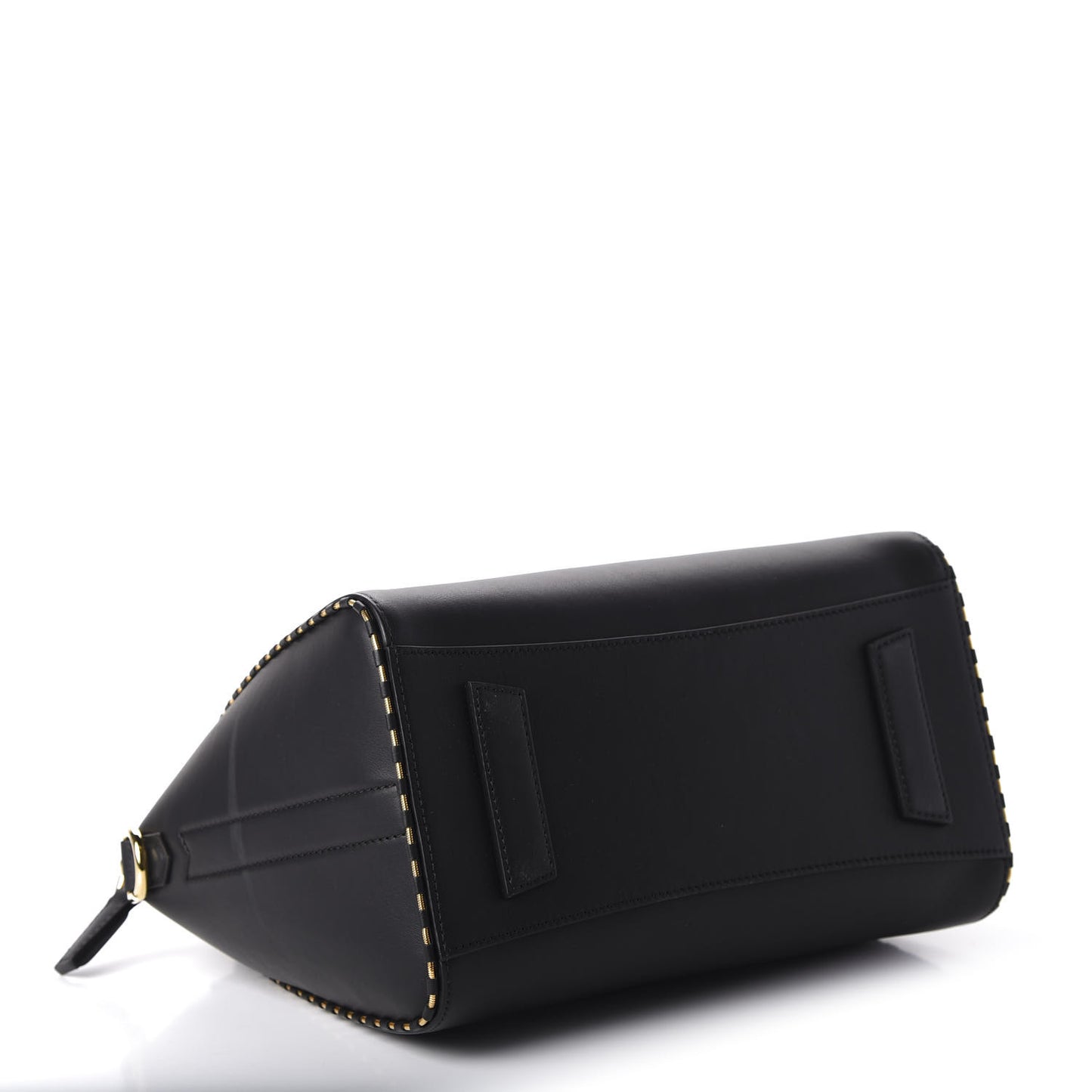 Calfskin Chain Detail Small Antigona Black