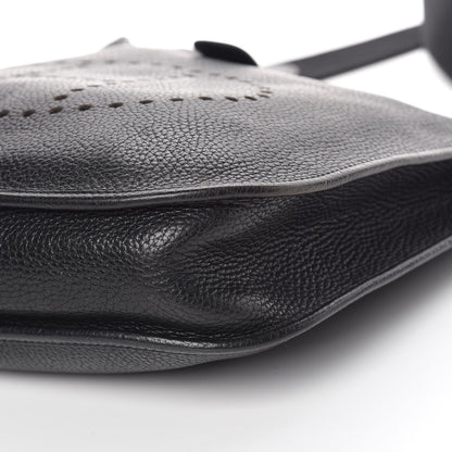 Hermes Taurillon Clemence Evelyne GM Black 16 of 16