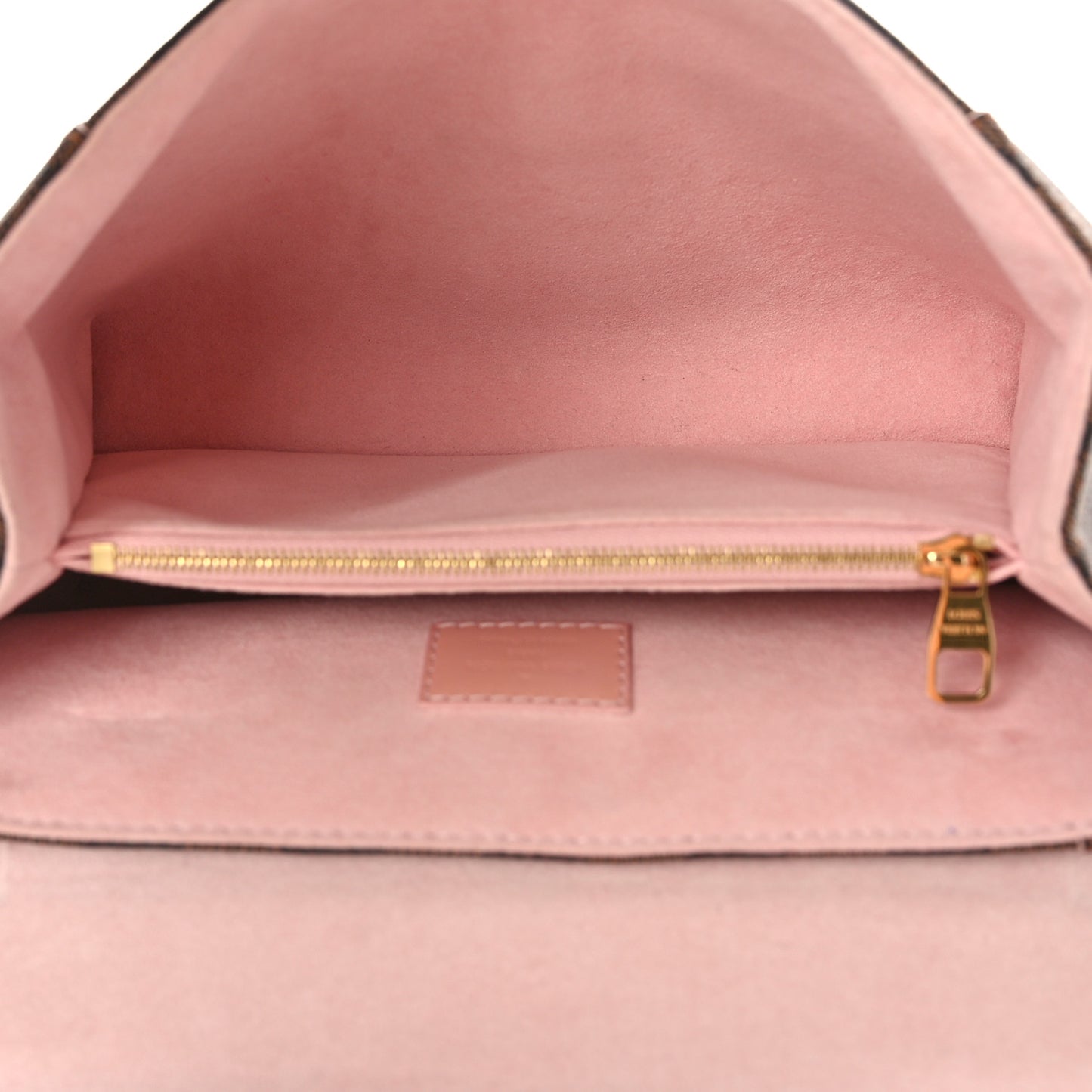 Damier Ebene Caissa Clutch Rose Ballerine