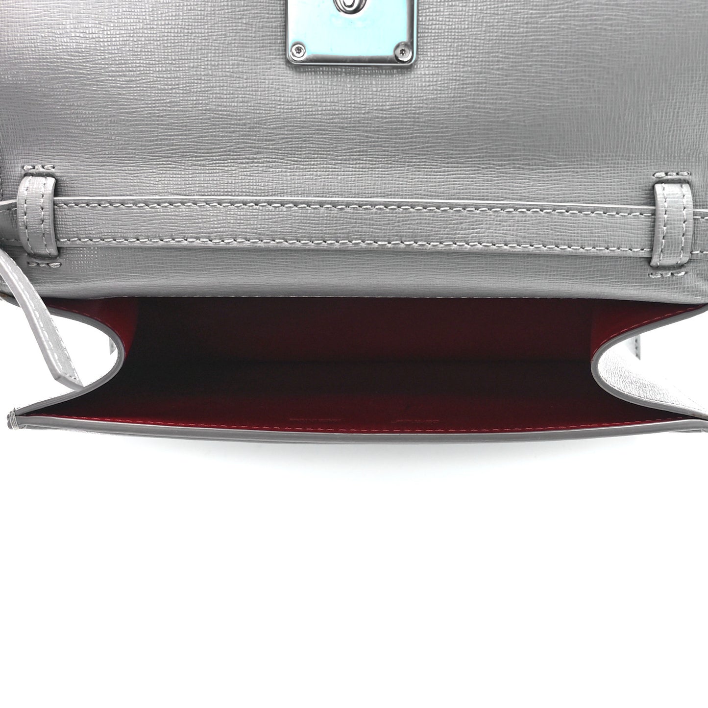 Saffiano Jitney 1.4 Top Handle Bag Grey