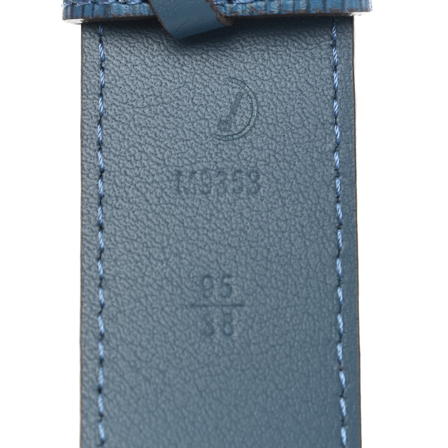 Epi 35mm Belt 95 38 Blue Celeste