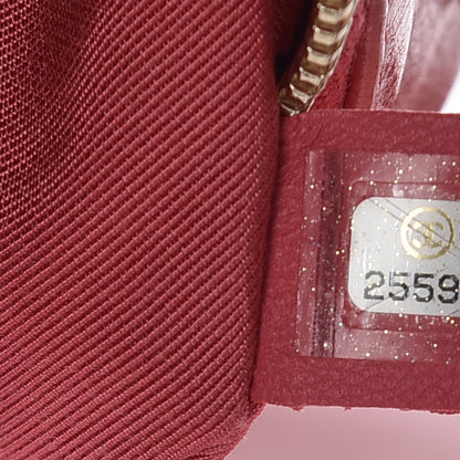 Chanel Crumpled Glazed Lambskin Quilted Waist Bag Fanny Pack Pink 7 of 10
