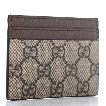 Gucci GG Supreme Monogram Ophidia Card Holder Brown 3 of 6