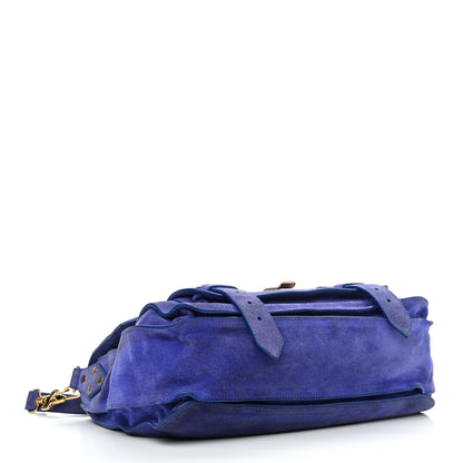Proenza Schouler Suede Medium PS1 Satchel Royal Blue 4 of 19