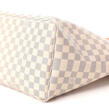 Louis Vuitton Damier Azur Neo Neverfull GM Rose Ballerine 7 of 10