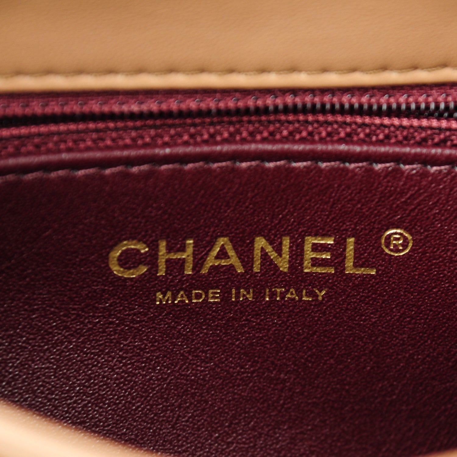 Chanel Lambskin Quilted Small Trendy CC Dual Handle Flap Bag Beige 7 of 7