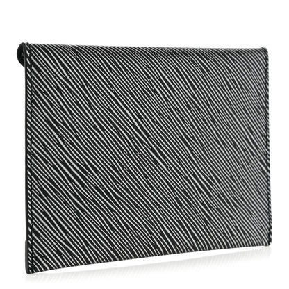 Louis Vuitton Metallic Epi Medium Kirigami Pochette Insert Platine 3 of 7