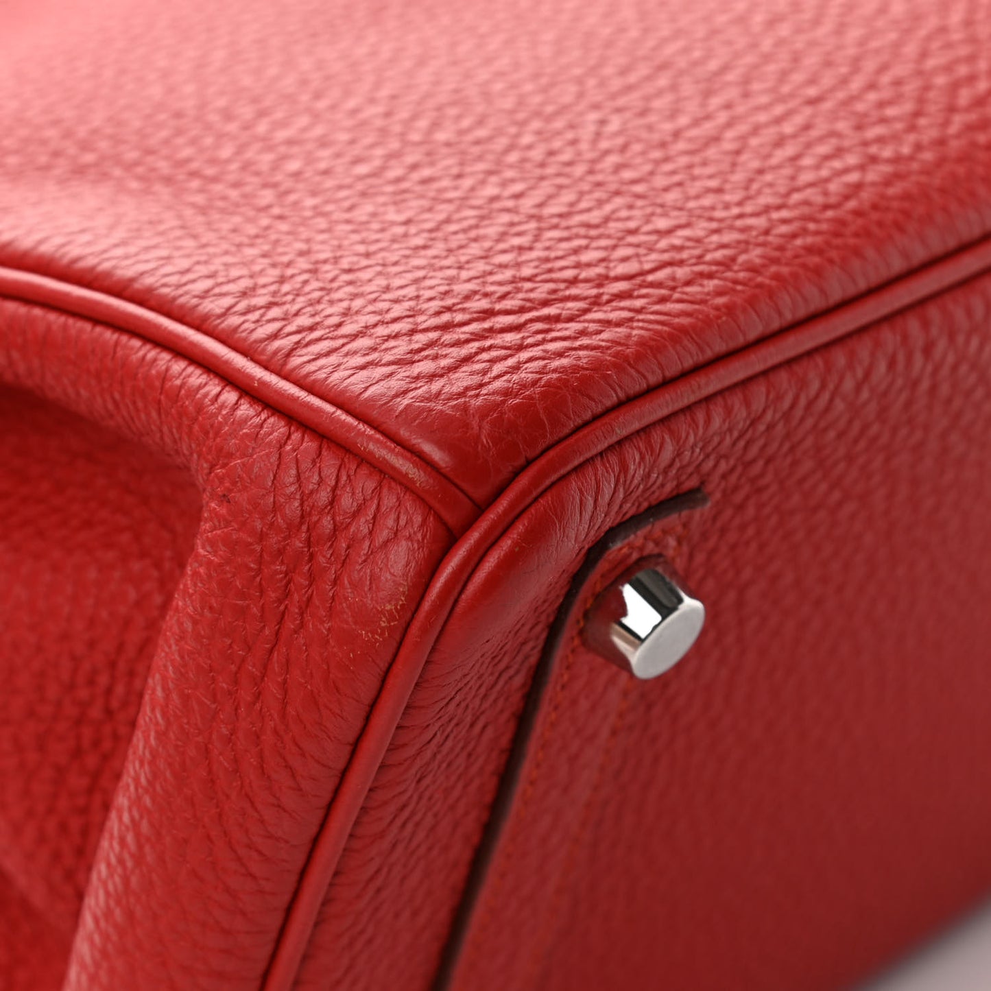 Togo Birkin 25 Rouge Garance