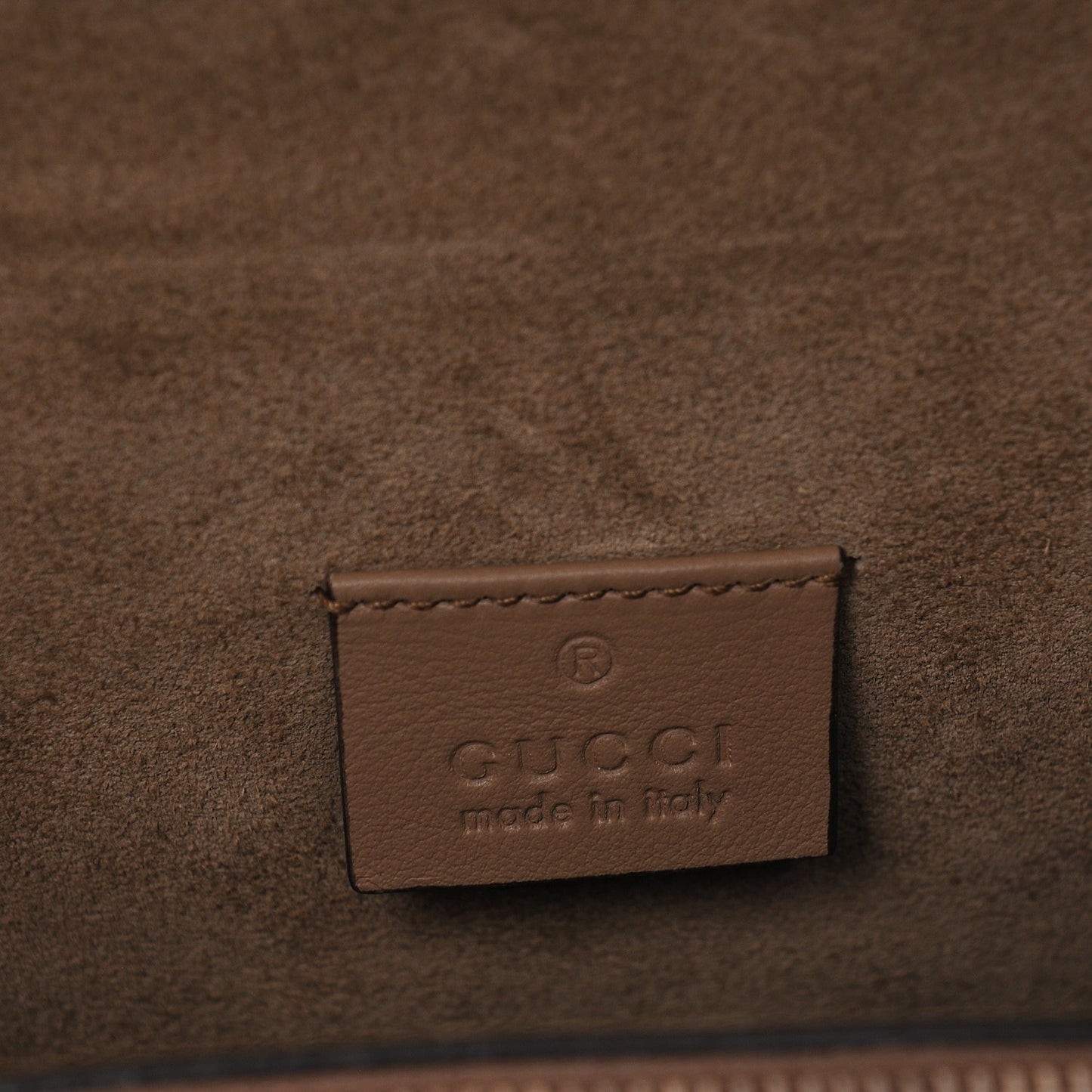 GG Supreme Monogram Medium Dionysus Shoulder Bag Taupe