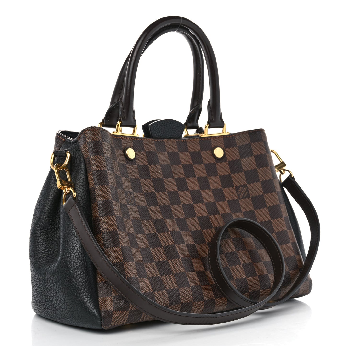 Damier Ebene Cuir Taurillon Brittany Black