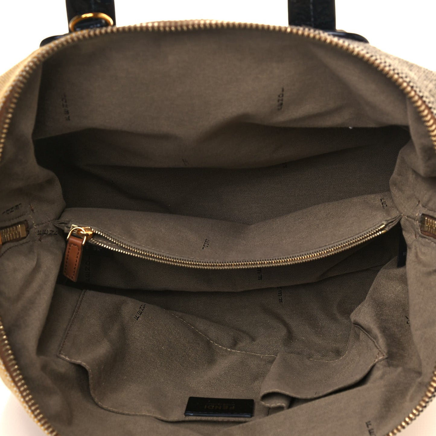 Canvas Colorblock Chameleon Tote Natural