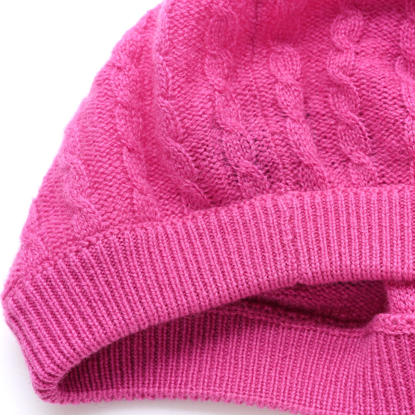 Cashmere Beaded CC Beret Pink