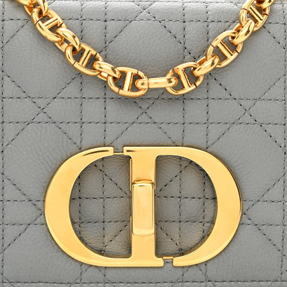 Christian Dior Calfskin Cannage Small Caro Bag Grey 8 of 11