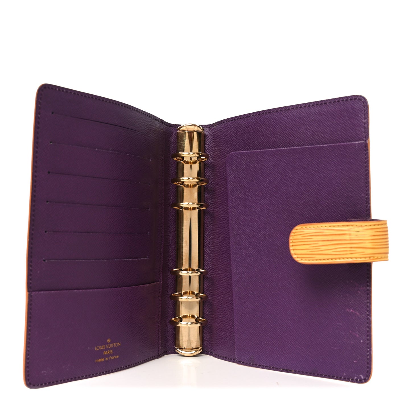 Epi Medium Ring Agenda Cover Tassil