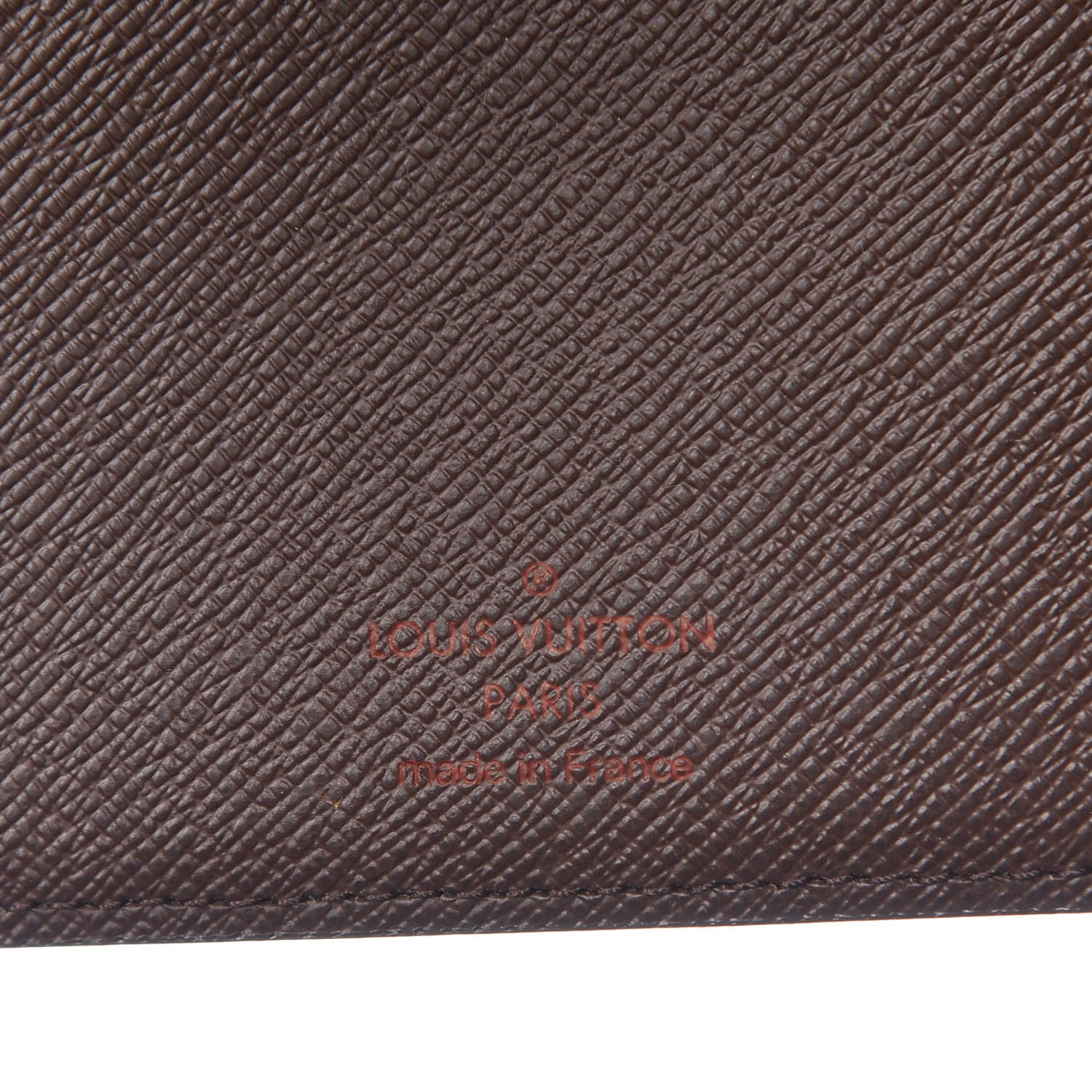 Louis Vuitton Damier Ebene Medium Ring Agenda Cover 6 of 7