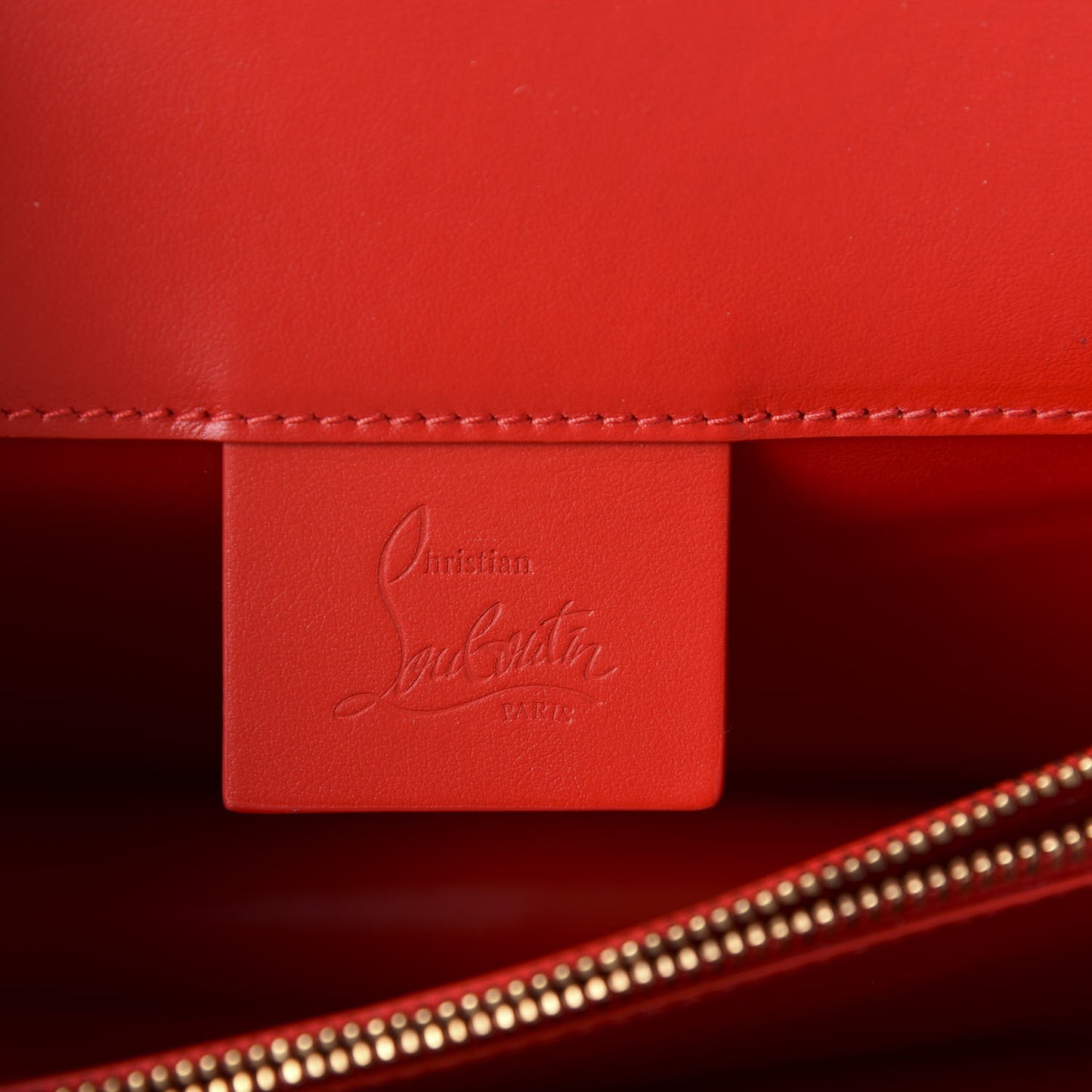 Calfskin Small Elisa Shoulder Bag Loubi