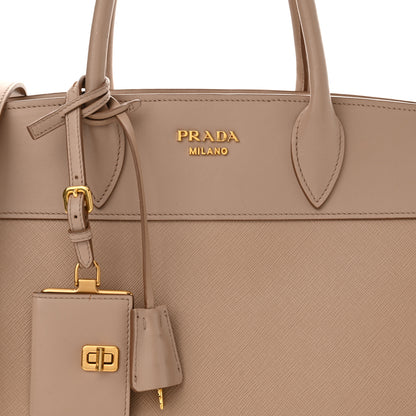 Prada Saffiano City Calfskin Medium Esplanade Cammeo 7 of 13