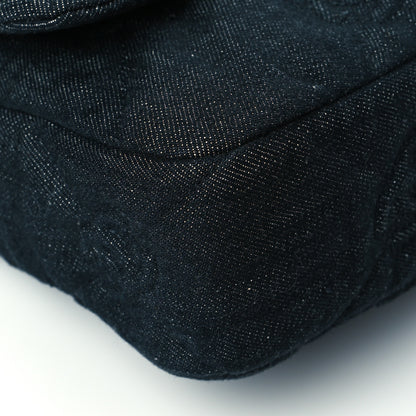 Chanel Denim Quilted Medium CC Funky Town Flap Dark Blue 9 of 10