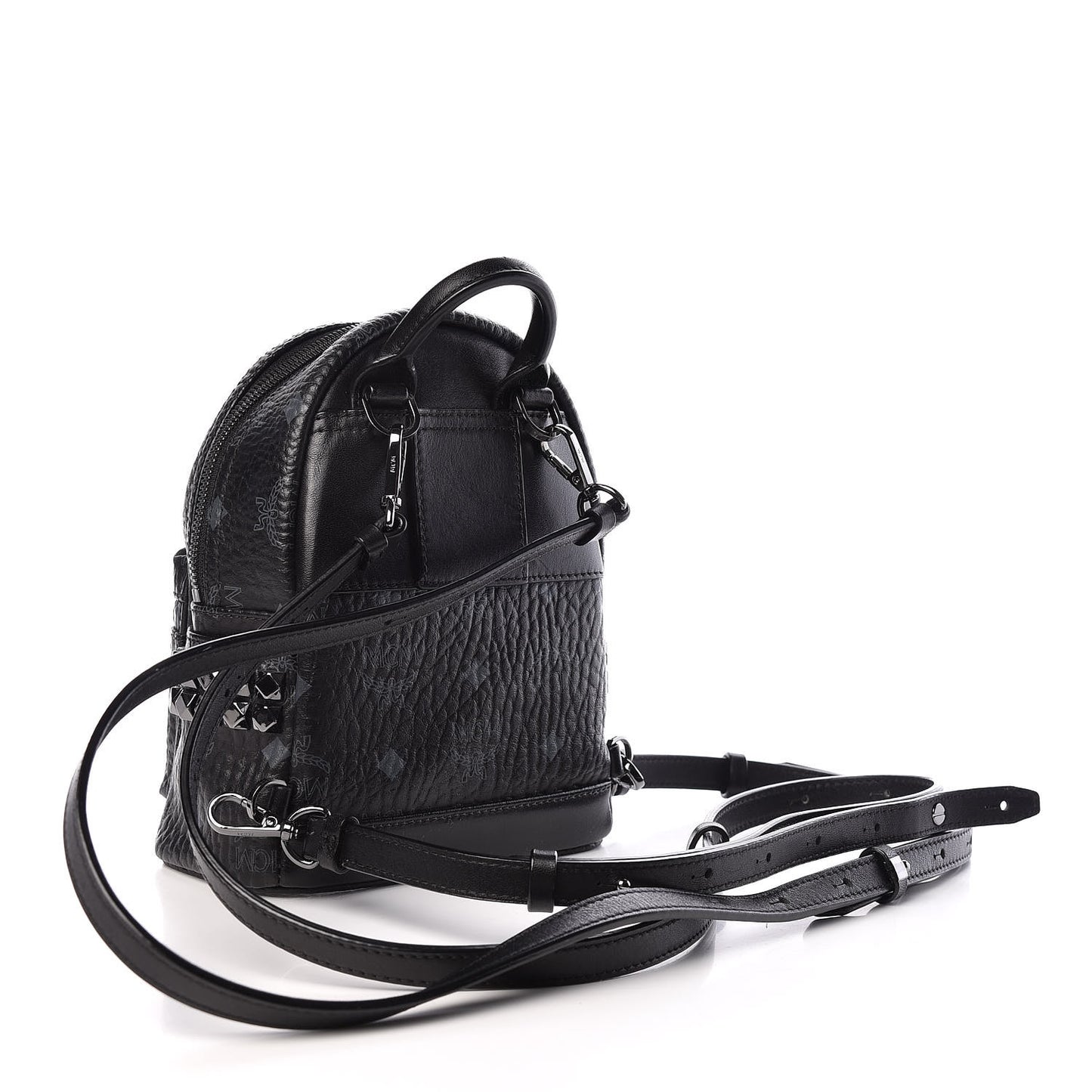 Visetos Studded X-Mini Bebe Boo Backpack Black