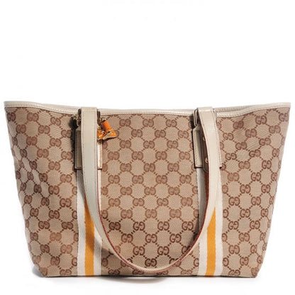 Gucci Monogram Jolicoeur Medium Tote Off White 1 of 10