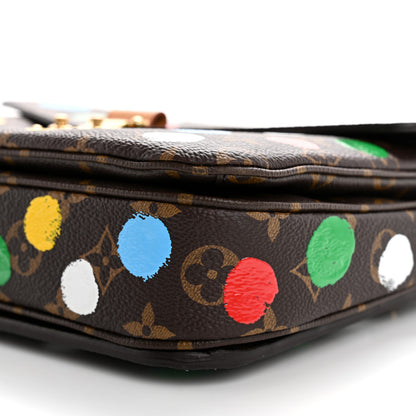 Louis Vuitton LV x YK Monogram Painted Dots Pochette Metis 10 of 10