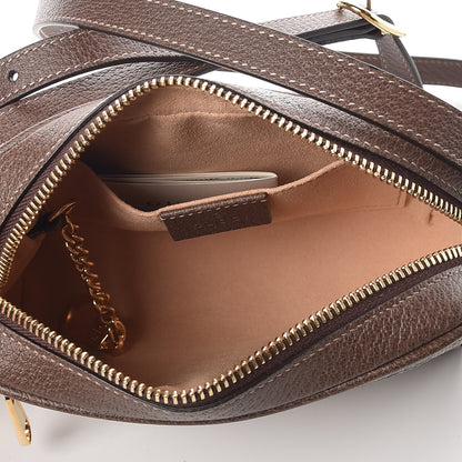 Gucci GG Supreme Monogram Web Mini Ophidia Shoulder Bag Brown 5 of 7