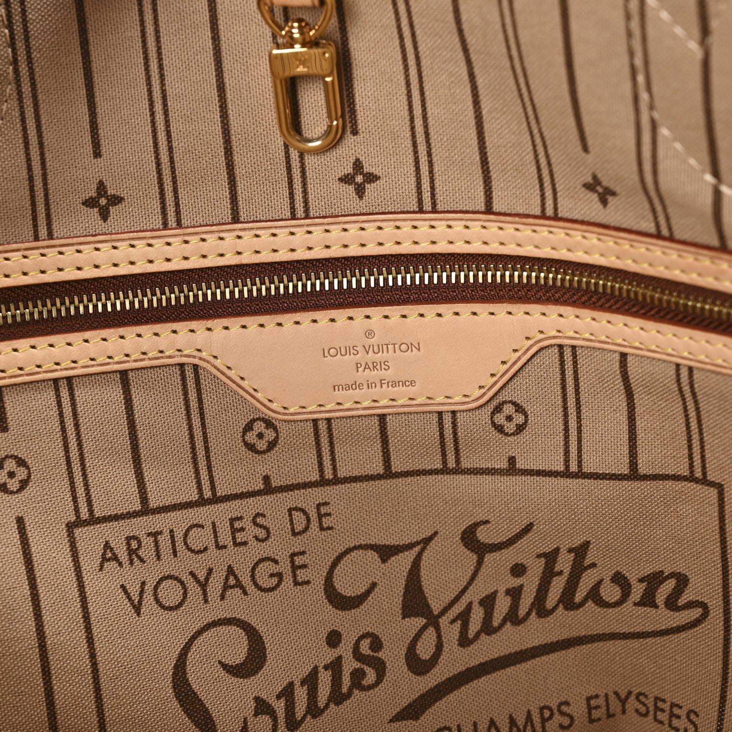 Louis Vuitton Monogram Neverfull MM 6 of 9