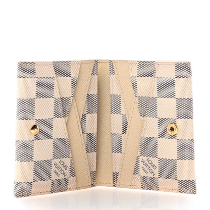 Louis Vuitton Damier Azur Compact Origami Wallet 5 of 17