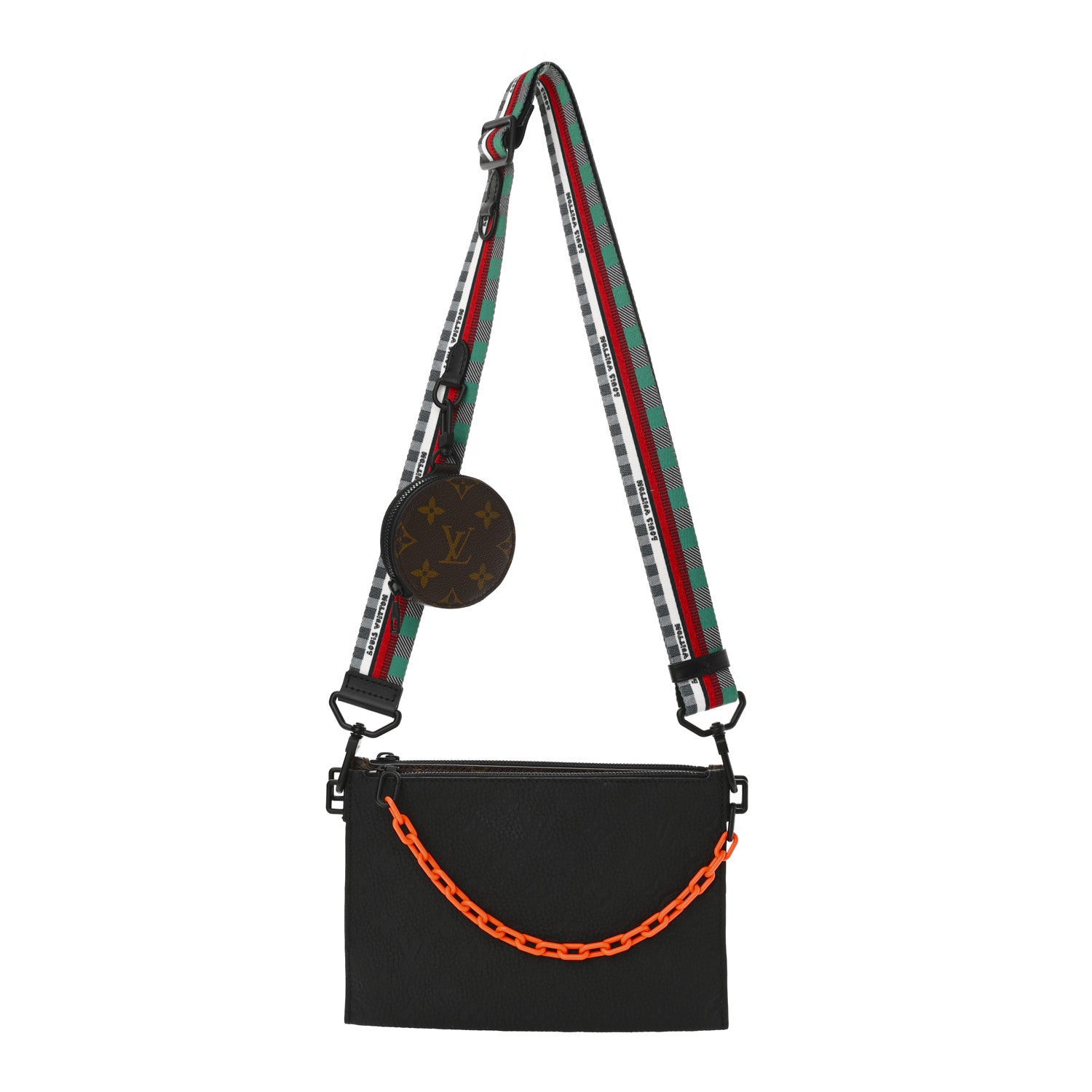 Louis Vuitton Taurillon Monogram Trio Messenger Black Multicolor 1 of 11