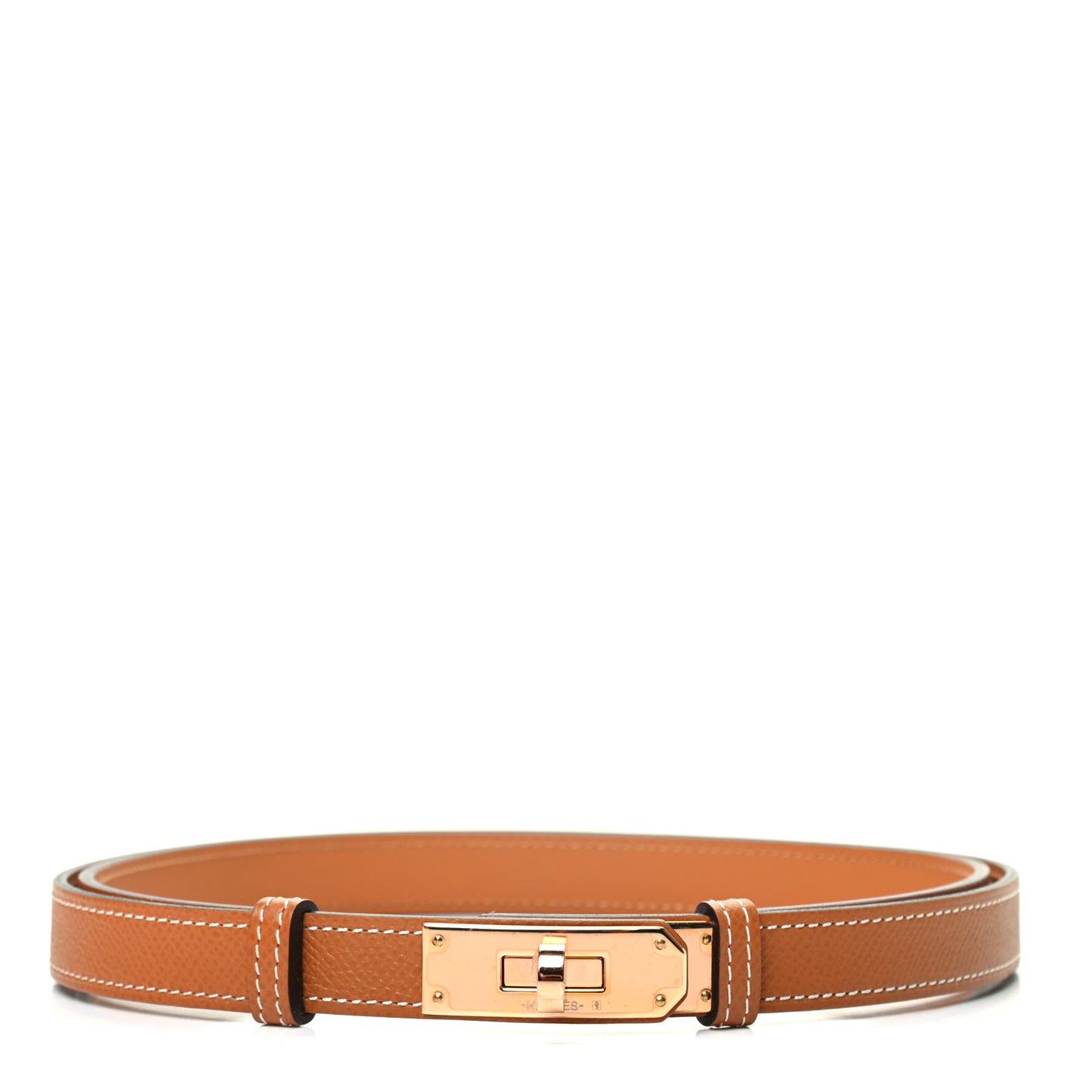 Epsom Kelly Belt Gold