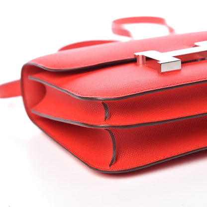 Hermes Epsom Constance 18 Rouge de Coeur 22 of 24