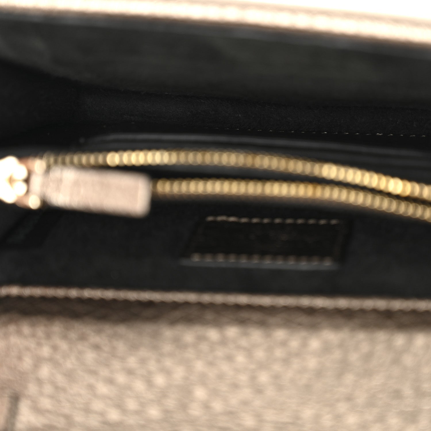 Valentino Garavani Metallic Pebbled Calfskin Rockstud Wallet on Chain Sasso 4 of 8