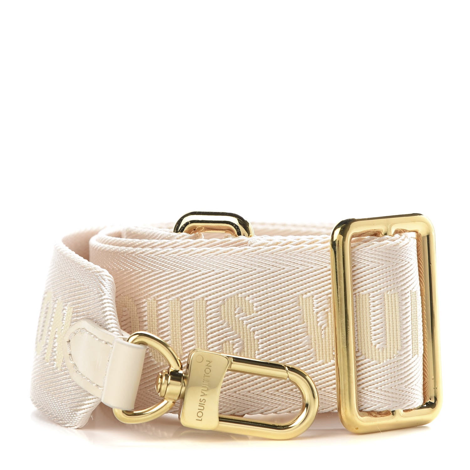 Louis Vuitton Nylon Petite Malle Souple Shoulder Strap Creme 1 of 5