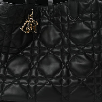 Christian Dior Calfskin Macrocannage Large Toujours Black 8 of 10