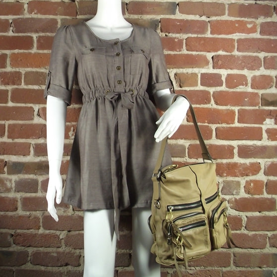 Chloe Calfskin Betty Hobo Chamois 2 of 8